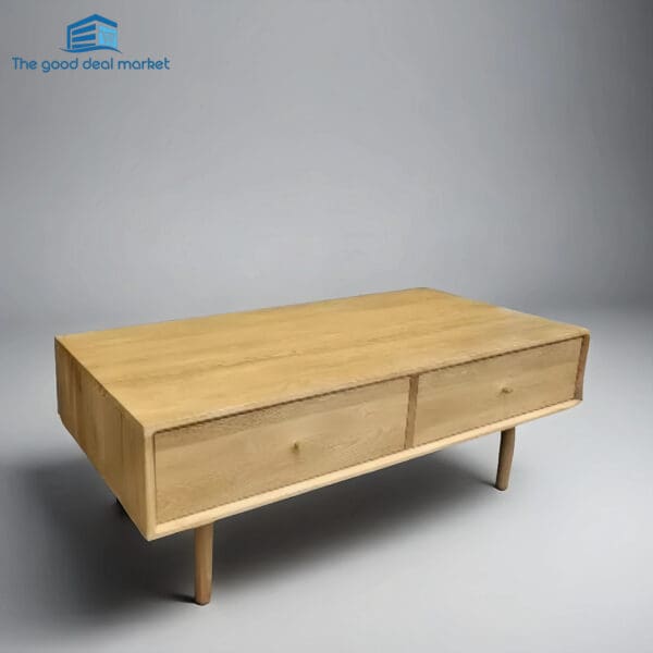 YD Solid Oak Coffee Table - Image 2