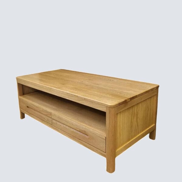 LY Solid Oak Coffee Table - Image 3