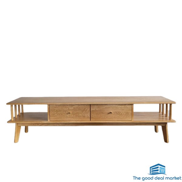 MK Solid Oak TV Cabinet