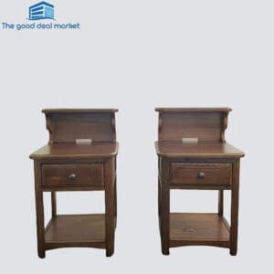 Apple Bedside Tables in Pair