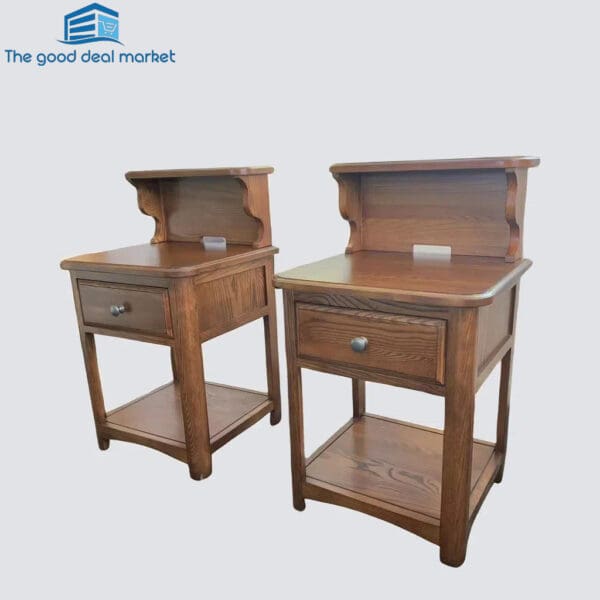Apple Bedside Tables in Pair - Image 3
