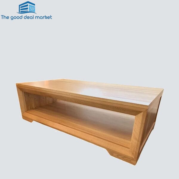 BEV Solid Oak Coffee Table - Image 3