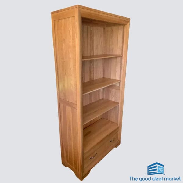 BEV Solid Oak Bookcase - Image 2