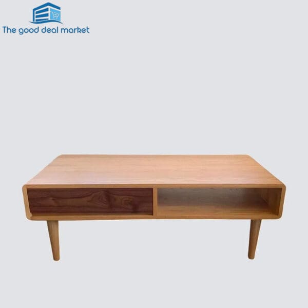 DS Two Tone Solid Oak Coffee Table