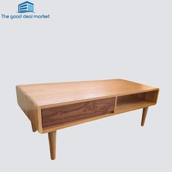 DS Two Tone Solid Oak Coffee Table - Image 2