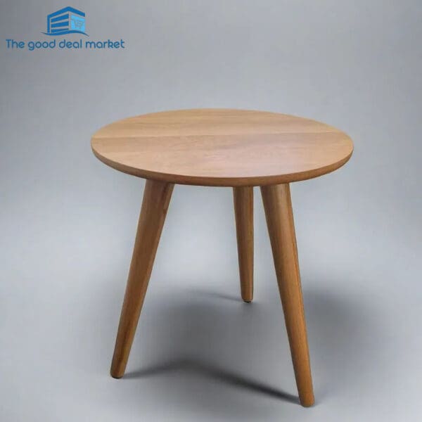 DZ Solid Oak Side Table - Image 2