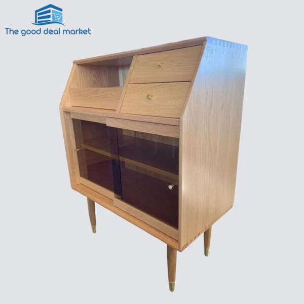 YG Solid Oak Buffet Medium - Image 3