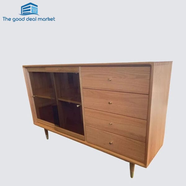 YG Solid Oak Buffet Medium Large - Image 3