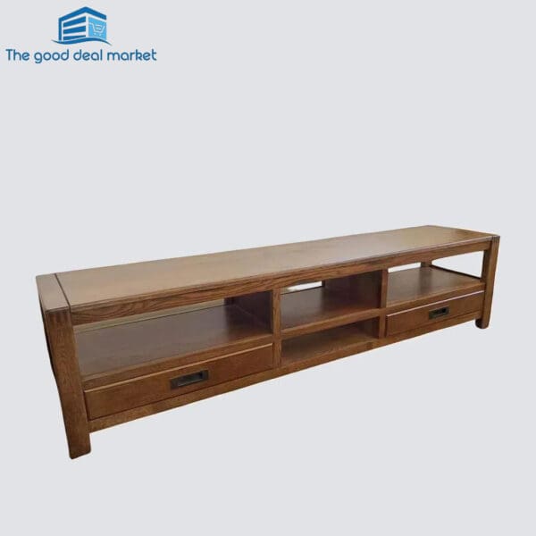 HMD Solid Oak TV Cabinet - Image 2