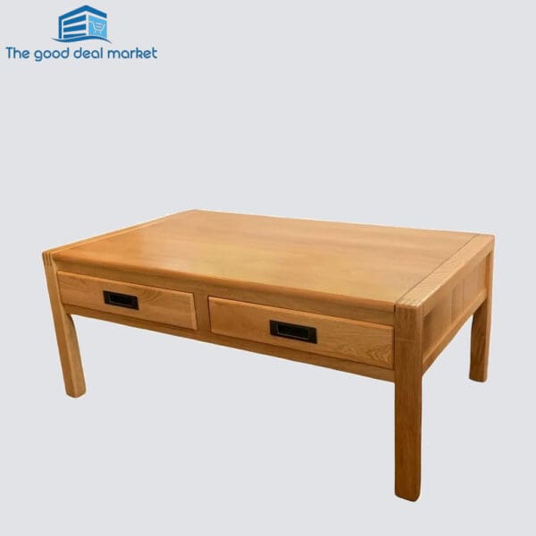HMD V1 Natural Solid Oak Coffee table - Image 3