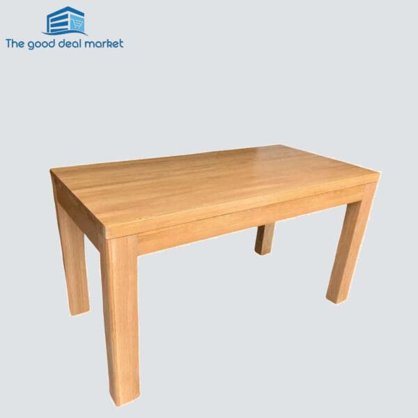 PG Solid Oak Dining Table - Image 2