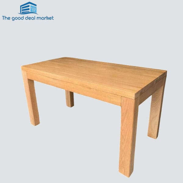 PG Solid Oak Dining Table - Image 3