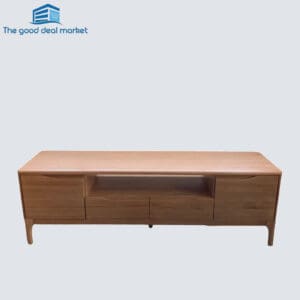 Island Solid Oak TV Cabinet
