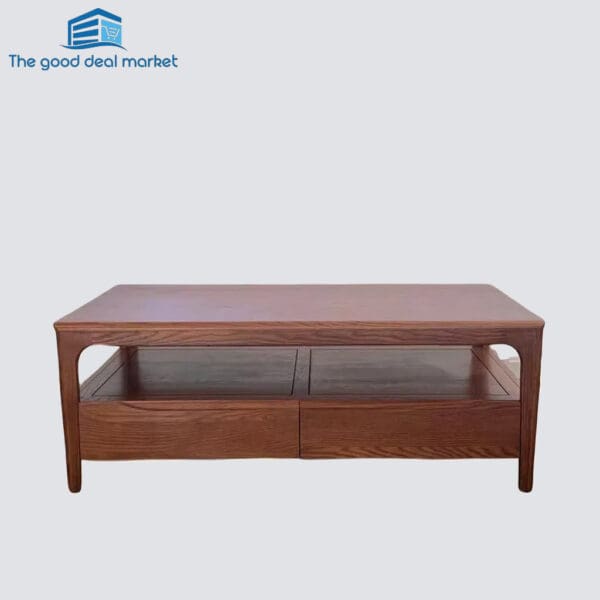 Island Solid Oak Coffee Table