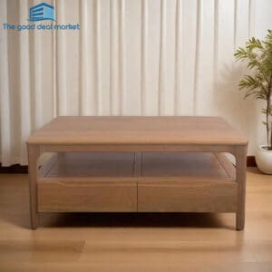 Island Solid Oak Nature Coffee Table