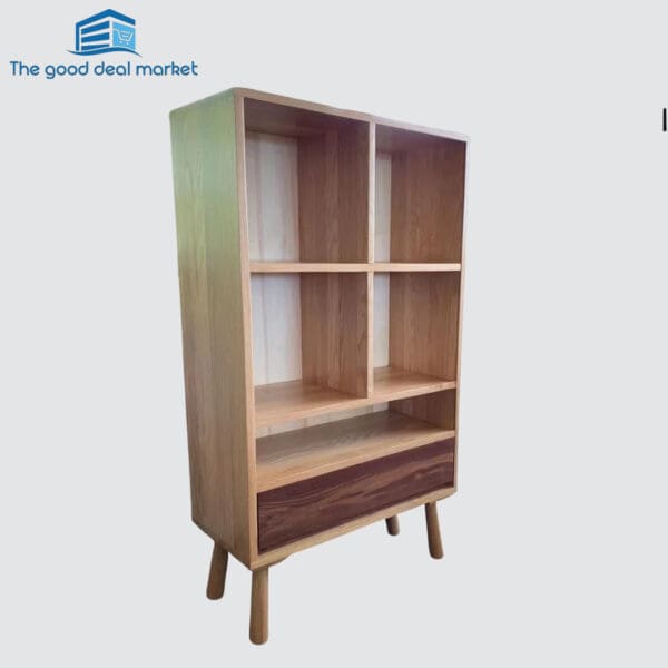 Two Tone Solid Oak Bookshelves/Book Case - Image 2