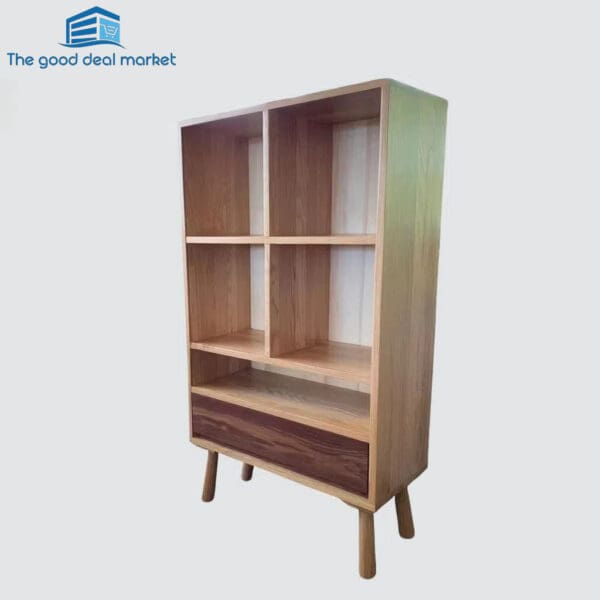 Two Tone Solid Oak Bookshelves/Book Case - Image 3