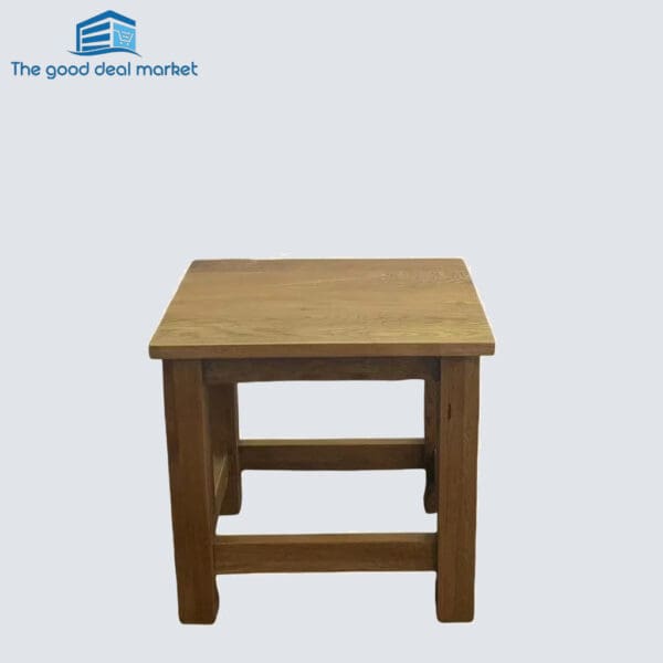 ZR Solid Oak Stool