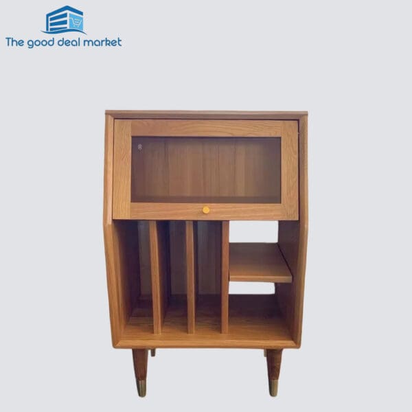 YG Solid Oak Side Table/Cabinet