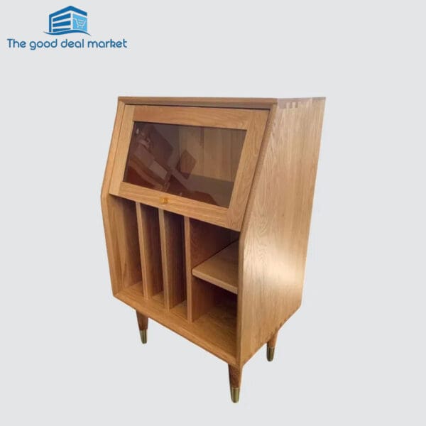 YG Solid Oak Side Table/Cabinet - Image 3