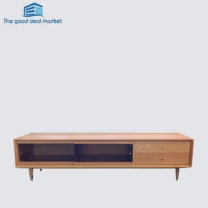 YG Solid Oak Entertainment Unit