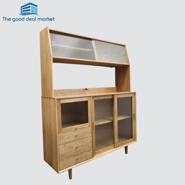 Sunny Solid Oak Buffet - Image 2