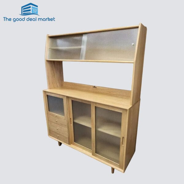 Sunny Solid Oak Buffet - Image 3