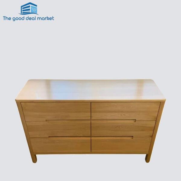LY Solid Oak Dresser / 6XDrawers
