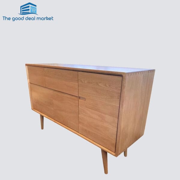 SY Solid Oak Buffet/Cabinet - Image 3