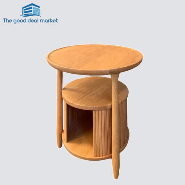 XF Solid Cherry Wood Side Table/ Lamp Table - Image 3